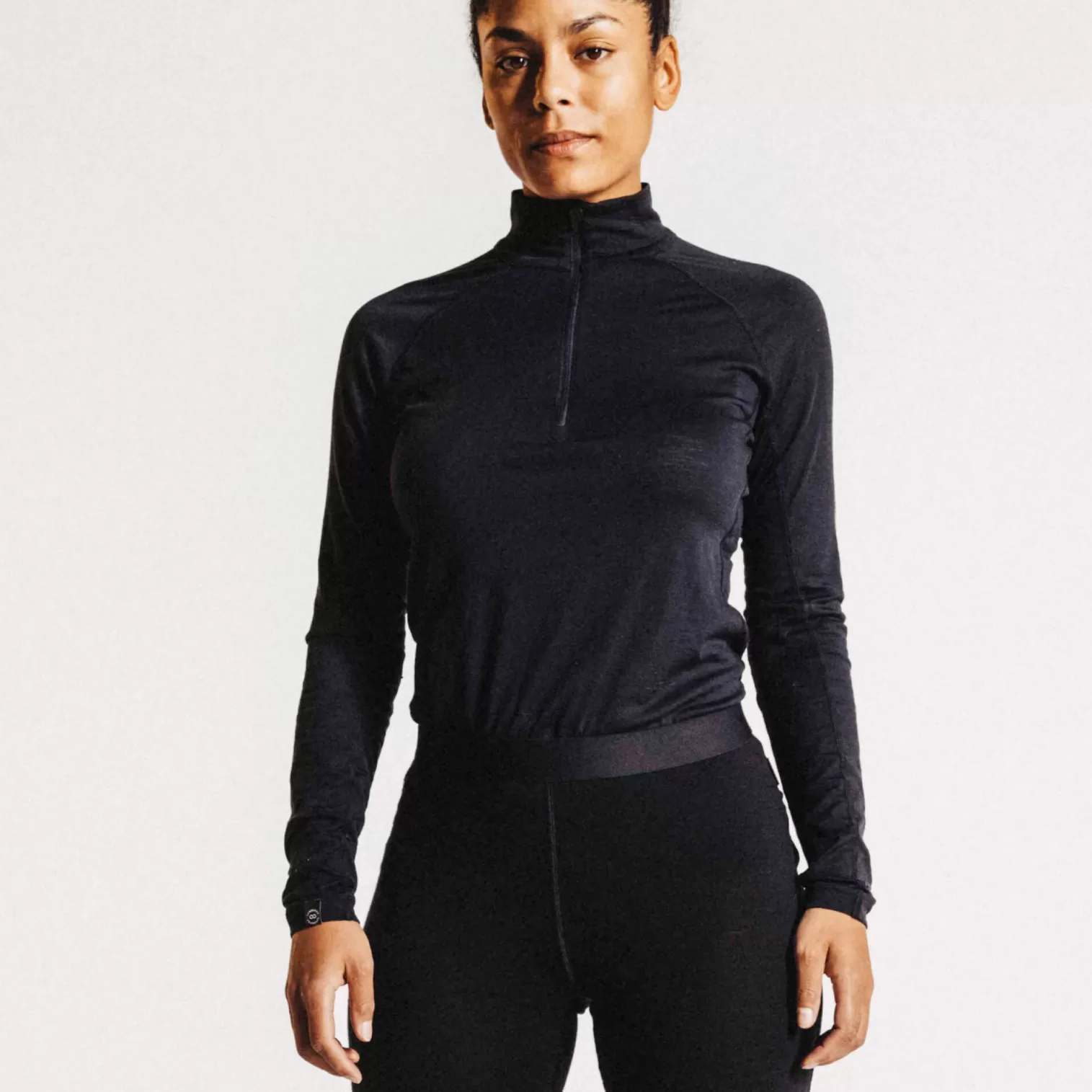 Discount Lundhags Gimmer Merino Lt Ws 1/2 Zip Black