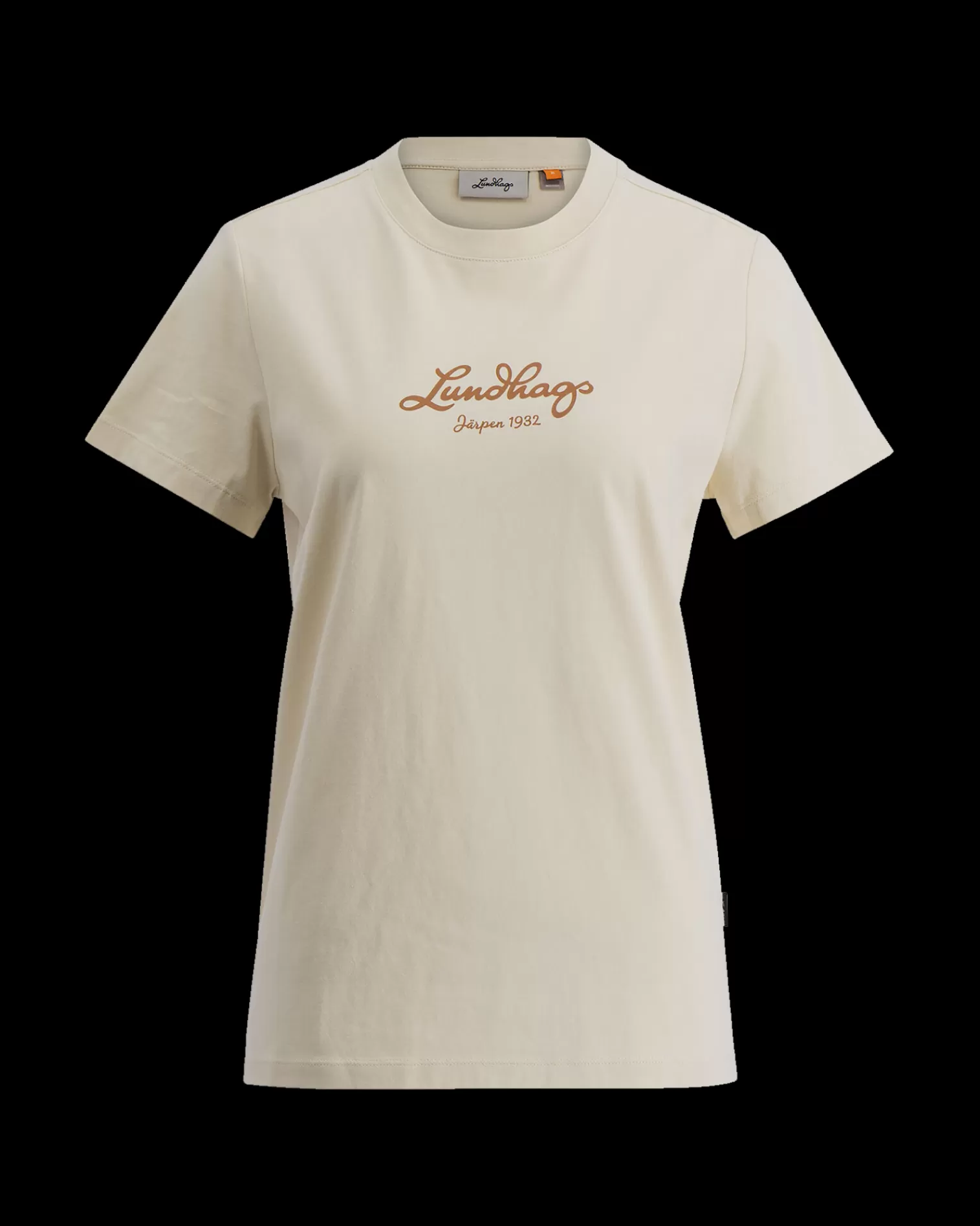 New Lundhags Järpen Logo T-shirt W Chalk White