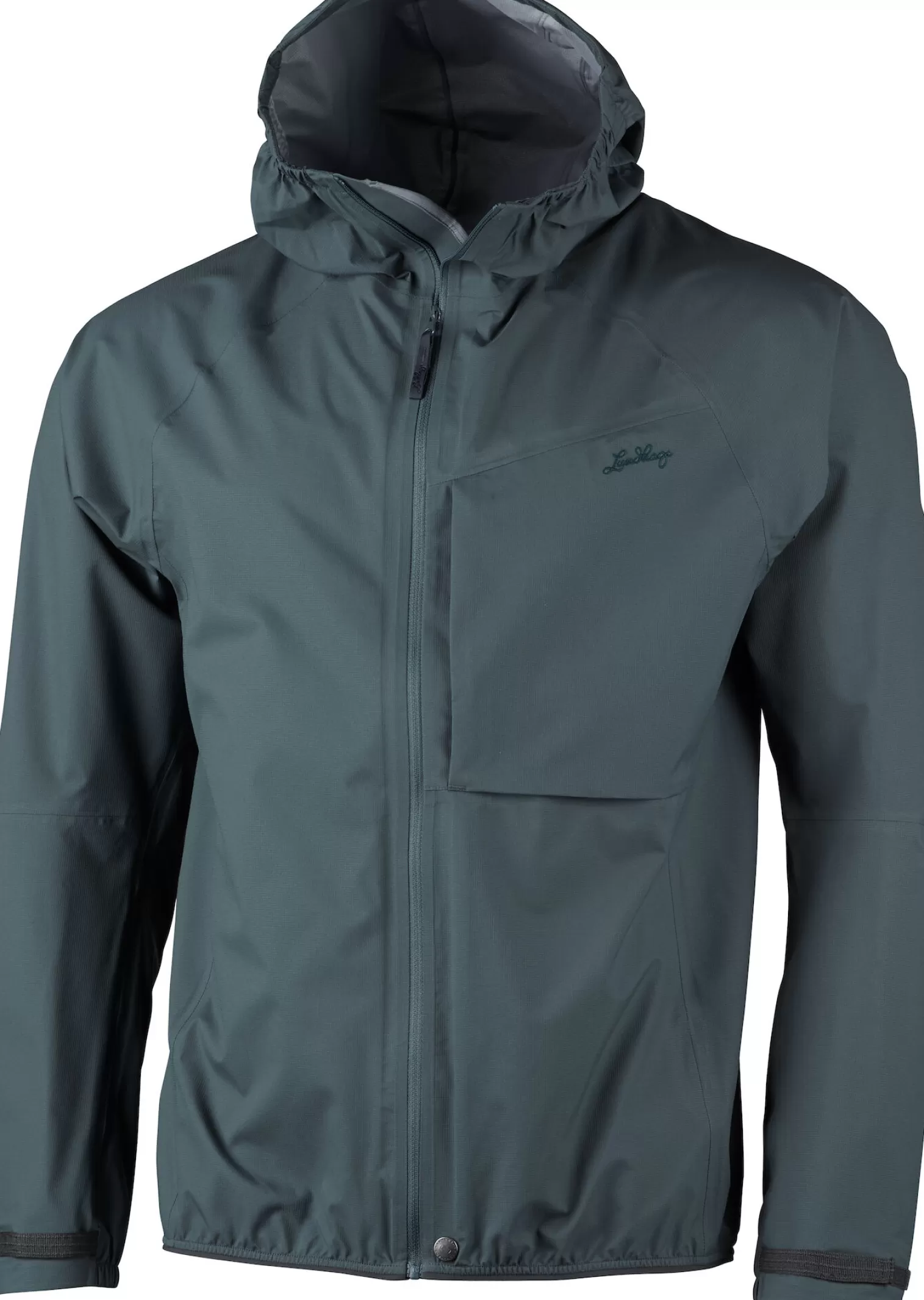Shop Lundhags Lo Ms Jacket Dark Agave