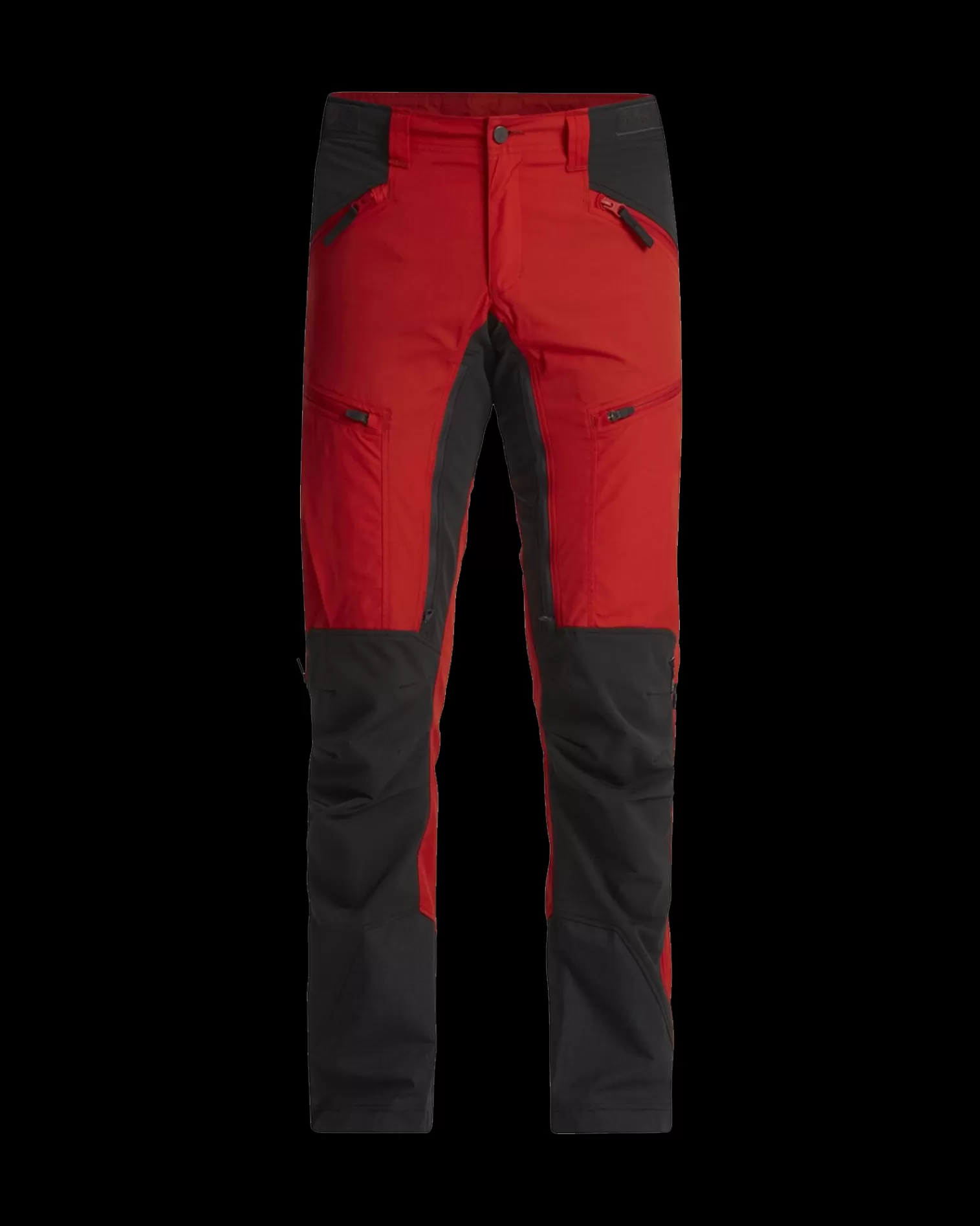 Cheap Lundhags Makke Ms Pant Lively Red/Charcoal