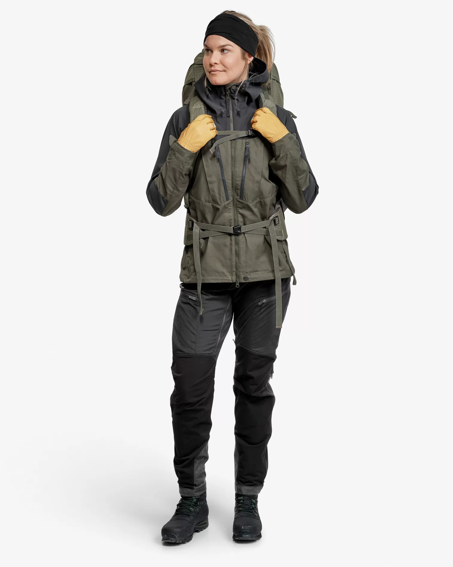 New Lundhags Makke Pro Ws Jacket Forest Green/Charcoal